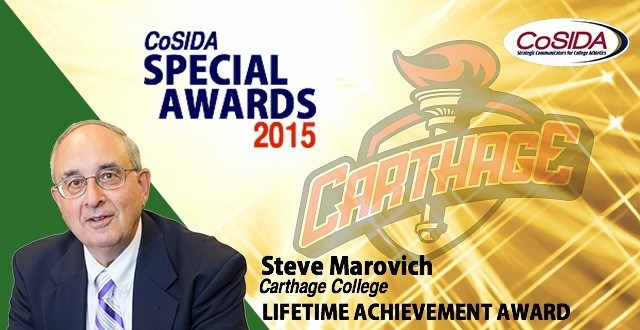 Special Awards Salute: Steve Marovich (Carthage College), Lifetime Achievement Award
